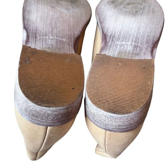 Free People “Royale” D’orsay Style Leather Pointed Toe Flat - Picture 7 of 10